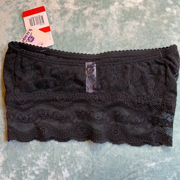 B.tempt’d by Wacoal Black Lace Bandeau, XS, NWT - Picture 5 of 9